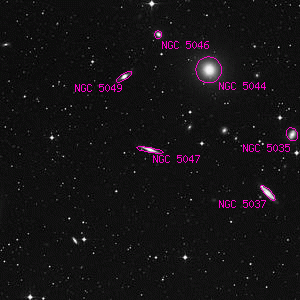 DSS image of NGC 5047