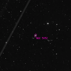 DSS image of NGC 5052