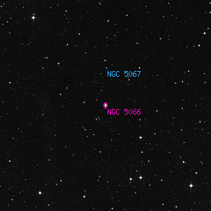 DSS image of NGC 5066
