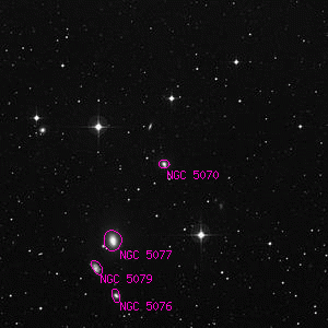 DSS image of NGC 5070