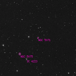 DSS image of NGC 5071