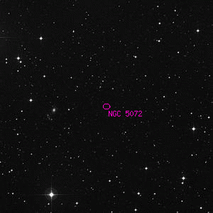 DSS image of NGC 5072