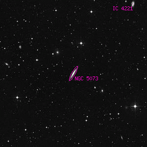 DSS image of NGC 5073