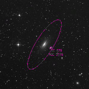 DSS image of NGC 5078