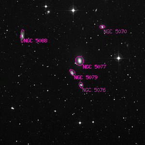 DSS image of NGC 5079