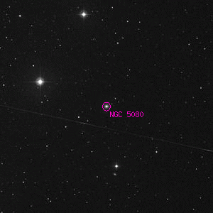 DSS image of NGC 5080