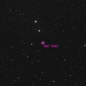 DSS image of NGC 5083