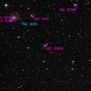 DSS image of NGC 5090B