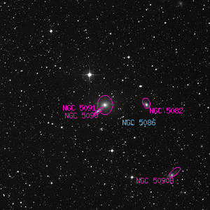 DSS image of NGC 5090