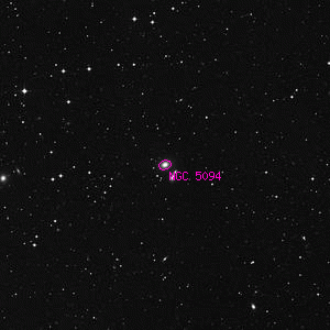 DSS image of NGC 5094