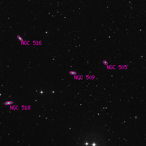 DSS image of NGC 509