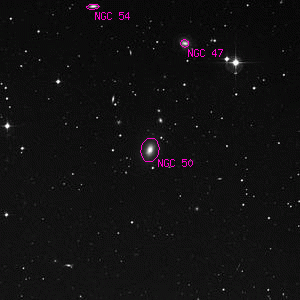 DSS image of NGC 50