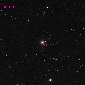 DSS image of NGC 5110