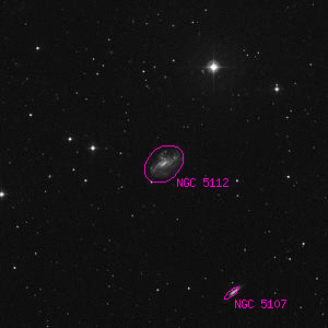 DSS image of NGC 5112