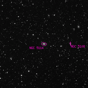 DSS image of NGC 5114