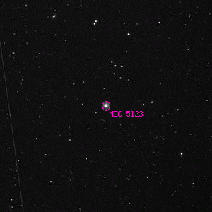 DSS image of NGC 5123
