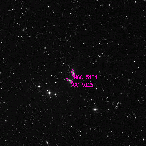 DSS image of NGC 5124