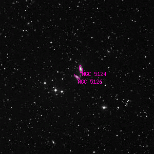 DSS image of NGC 5126