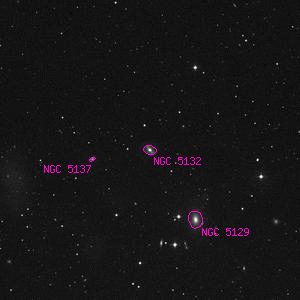 DSS image of NGC 5132