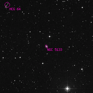 DSS image of NGC 5133