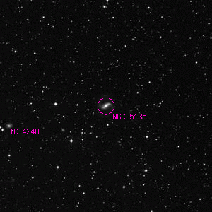 DSS image of NGC 5135