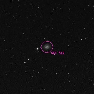 DSS image of NGC 514