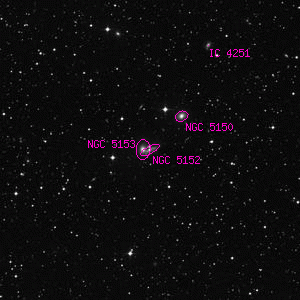 DSS image of NGC 5152