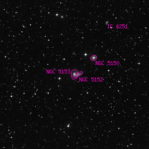 DSS image of NGC 5153
