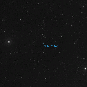 DSS image of NGC 5160