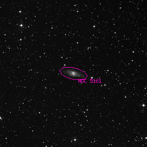 DSS image of NGC 5161