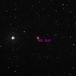 DSS image of NGC 5163