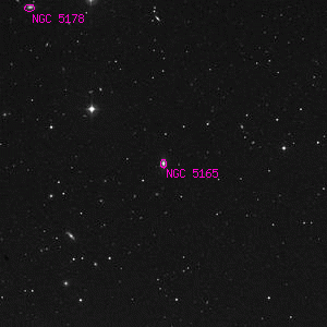 DSS image of NGC 5165