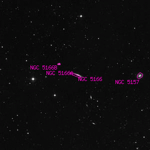 DSS image of NGC 5166A