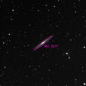 DSS image of NGC 5170