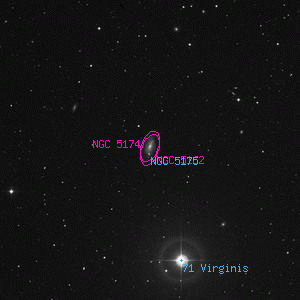 DSS image of NGC 5174