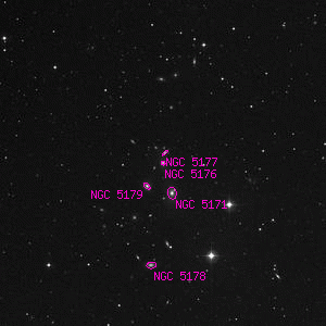 DSS image of NGC 5176