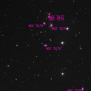 DSS image of NGC 5178