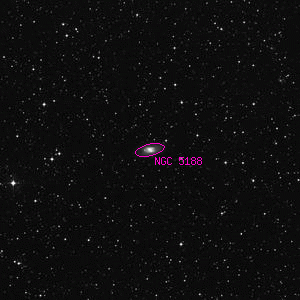 DSS image of NGC 5188