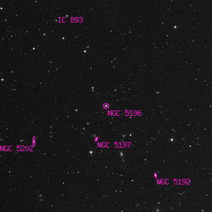 DSS image of NGC 5196