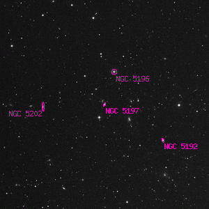 DSS image of NGC 5197