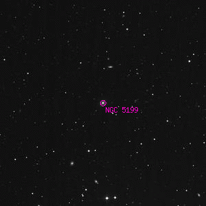 DSS image of NGC 5199