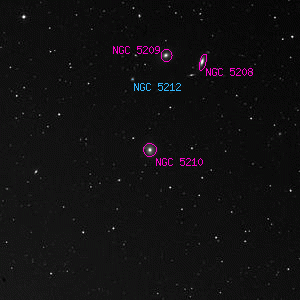 DSS image of NGC 5210