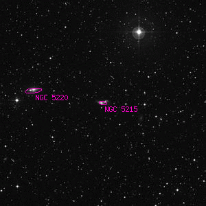 DSS image of NGC 5215