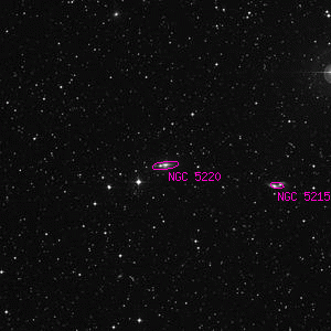 DSS image of NGC 5220