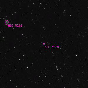 DSS image of NGC 5225