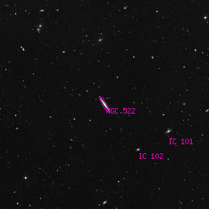 DSS image of NGC 522