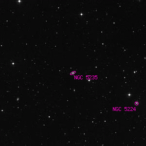 DSS image of NGC 5235