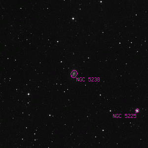 DSS image of NGC 5238