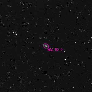 DSS image of NGC 5240