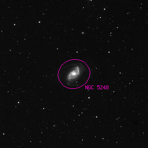 DSS image of NGC 5248